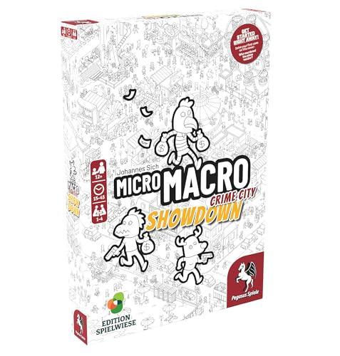 Micro Macro Crime City: Showdown Juego de Mesa