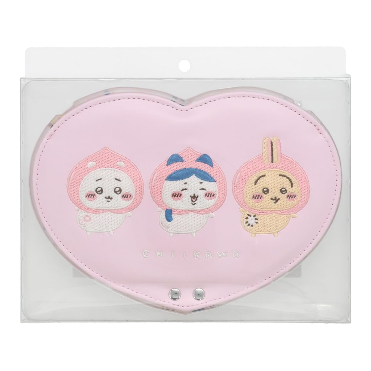 Amazon.co.jp: shobido 粧美堂 ちいかわ ハート型ファブリックミラー