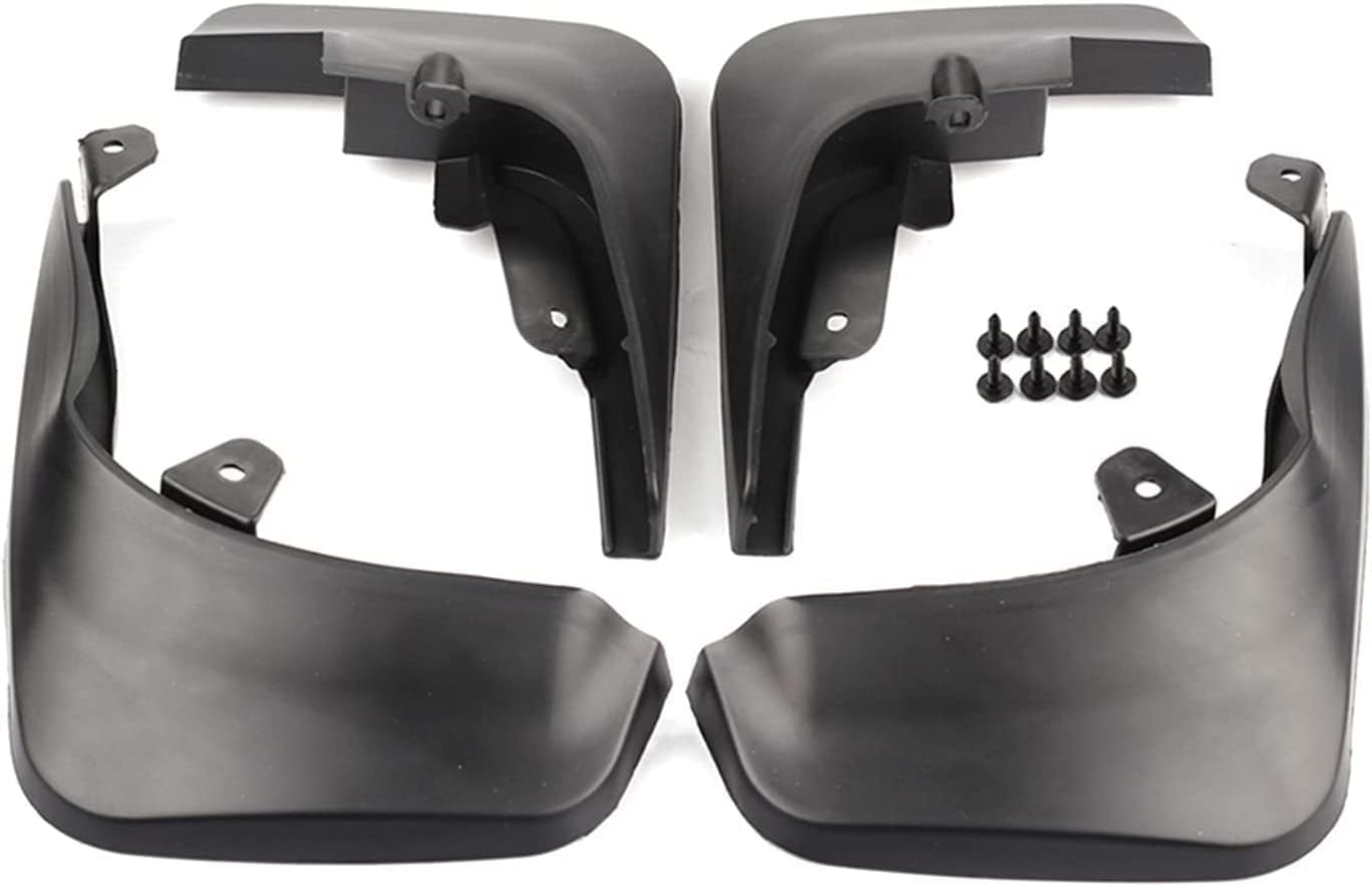 NYSLDSCO 4Pcs Premium Mud Flaps for Audi Q5 8R Luxuy Crossover 2012-2017 Front and Rear Splash Guards Durable Mudguards Protection Against Road Debris