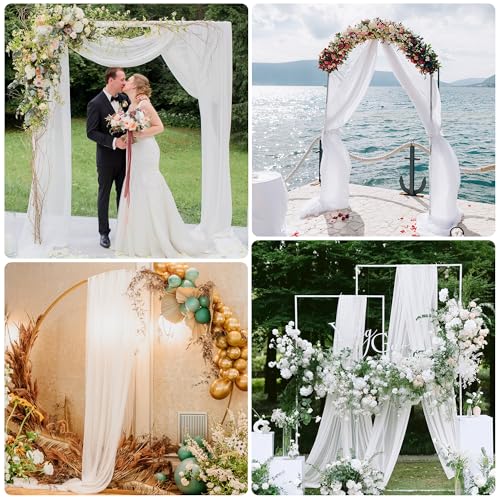 Tela para Arco de Boda 2 Paneles 28.7" x 20 pies miniatura 6