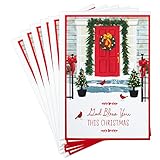 DaySpring Religious Christmas Cards, God Bless You (6 Cards with Envelopes)
