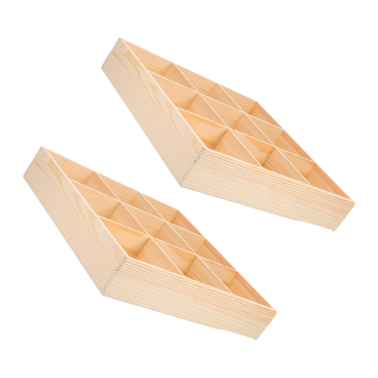 TOYANDONA 2pièces Organisateur de Tiroir Compartiments pour Lingerie Chaussettes Sous-vêtements et Accessoires de Rangement Dressing et Commode