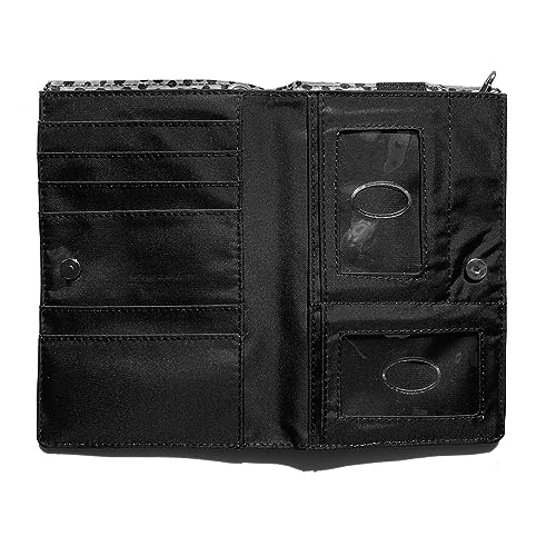 Image of Big Skinny Women's Plus Size myPhone Bi-Fold Slim Wallet, Holds Up to 20 Cards