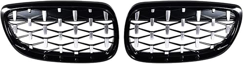 Miniatura 9 de 1 par de parrilla central de capó frontal negro mate compatible con BMW E30 1982-1994 M3 3-Series 318i 318is 325i 325is CoupeSedan