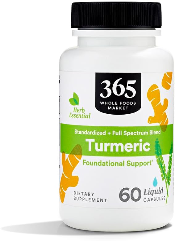 365 by Whole Foods Market, Turmeric, 60 Count