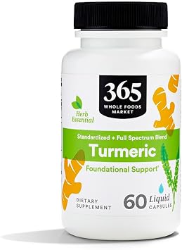 365 by Whole Foods Market, Turmeric, 60 Count