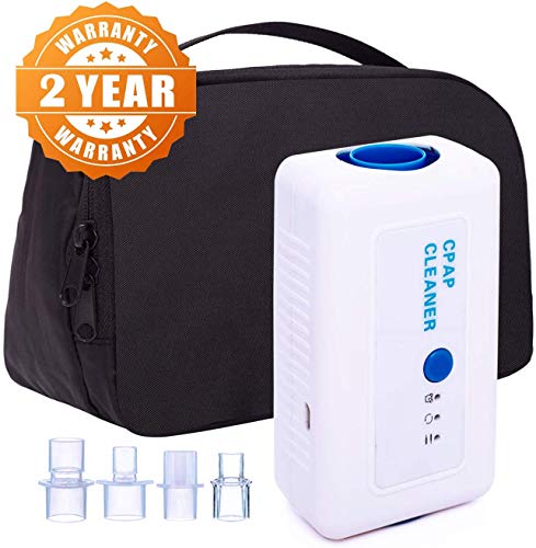 Professional Ozone Cleaner Travel Size Bundle with Cleaning Bag and Adapters