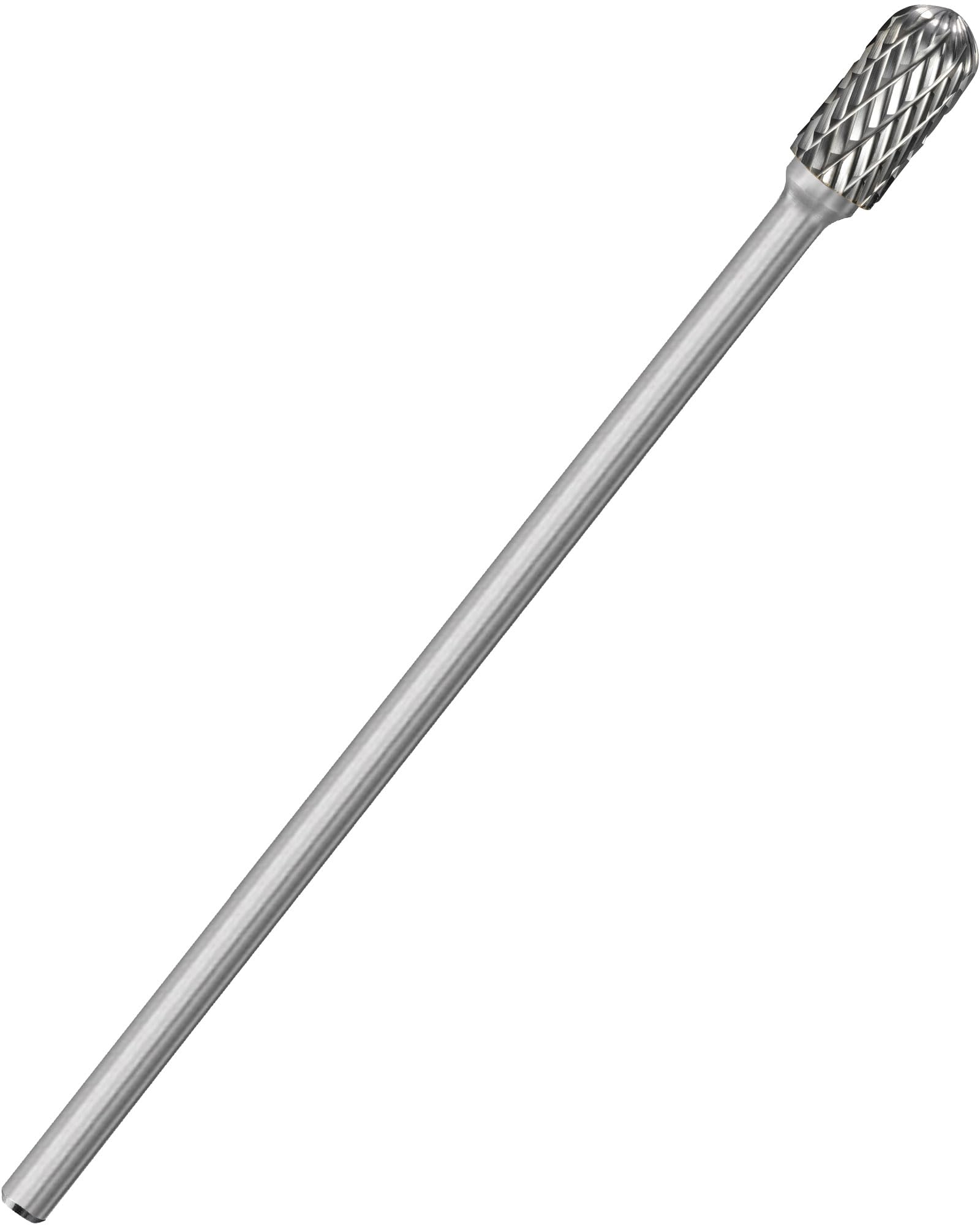 Sworker 5Pcs Long Carbide Burr Set 1/4" Shank Total L 6.2" Die Grinder Bits Rotary Rasp Attachment Cut Port Grind Metal Cast Iron Steel Aluminum Cylinder Head Engine Intake Exhaust Manifold Tight Area — Amazon image 11