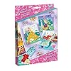Princess 44227 Diamant-schilderset: versiering arelle, bel en Raponszel met prachtige glittersteentjes, meerkleurig