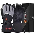 SAVIOR HEAT Heated Gloves Electric Rechargeable Battery Men Women 7.4V Heating Gloves Winter Ski Motorcycle Work Snowboarding Hunting Hiking Camping Walking