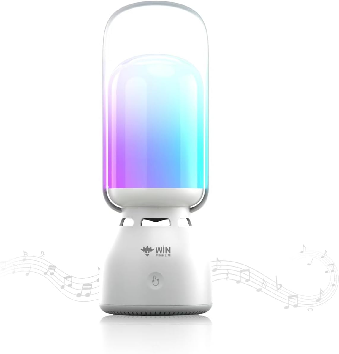 Bluetooth Camping Lantern Speaker, 3-Gear LED Night Light, 11 Modes RGB Colorful Lantern Speaker, Portable & Rechargeable, TWS Pairing, Perfect for Outdoor, Home, Party, Beach, Gift