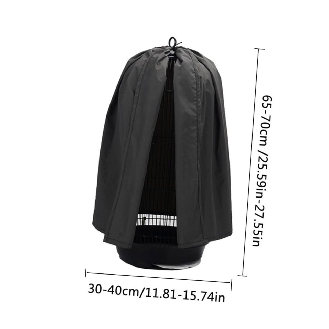 ifundom Clothes Cages Cage Covers Cage Net Parrot Pet Round Cage Birdcages Net Skirt Cage Cover Shield Cage Liner Birdcage Cover Dark