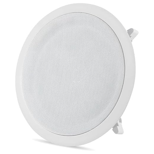 NEW PYLE PDIC81RD 8" 1000W Round Wall And Ceiling Home Speakers 2 PAIR