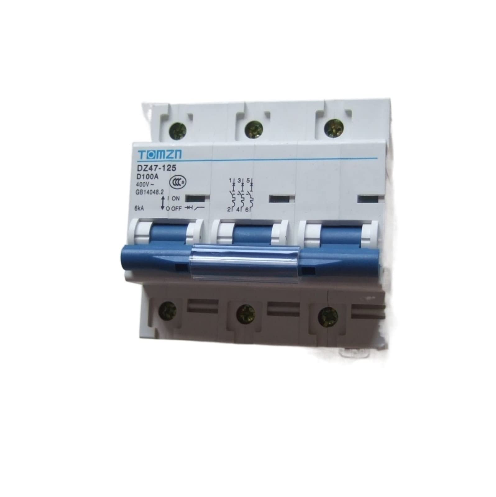 YFHGULBTK 3P 100A 240V/415V 50HZ/60HZ Circuit Breaker MCB