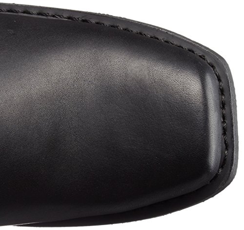 Bota de motocicleta masculina AdTec de 28 cm, preto