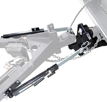 Shocker HD Max Combo Air Hitch & Sway Control Towing Kit, Fits 2-1/2" Hitch Black Combo 2" & 2-5/16" Balls