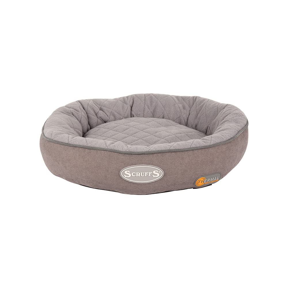 Scruffs Self Heating Thermal Ring Bed, 50cm, Grey