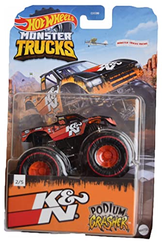 Hot Wheels Monster Trucks Podium Crasher - K &N 2/5