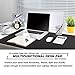 Desk Pad Protector Office Desk Mat, BUBM Waterproof PU Leather Desk Writing Mat Laptop Large Mouse Pad Desk Blotters Desk Decor for Office Home, 35.4