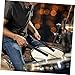 Parliky 1 Pair Drum Brushes with Comfortable Handle Slip Design for Drummers Suitable for Jazz and Percussion Instruments Durable and Stylish Finish