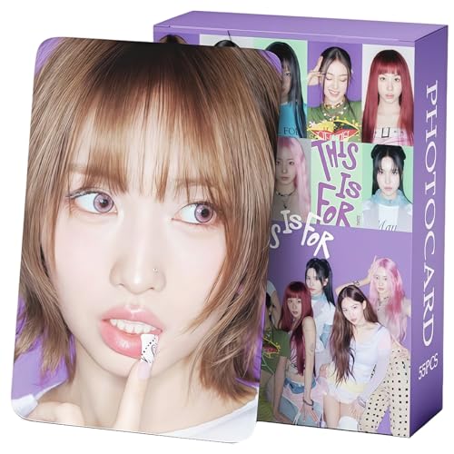 PYAJUU TWICE Photocrds KPOP アルバムフォトカード用 55枚 Twice Lomoカード ワールドツアー グリーティングカード ファンへのギフトに