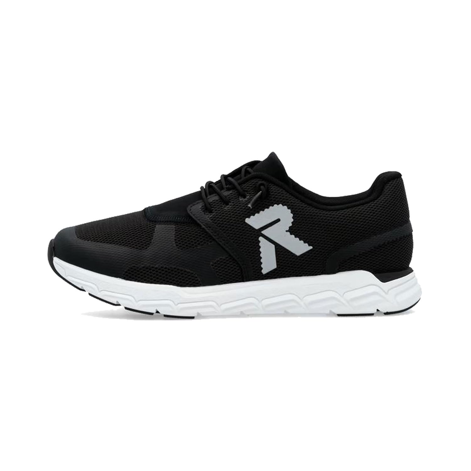 Rieker Low Trainers, White, Black, 43 EU