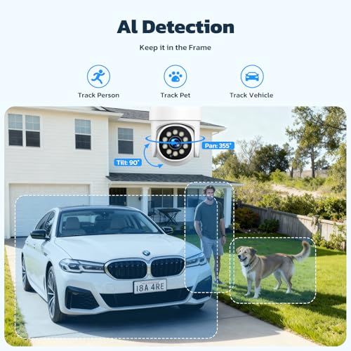 image for CAMCAMP Wireless Security Camera System,Color Night Vision Wireless Se