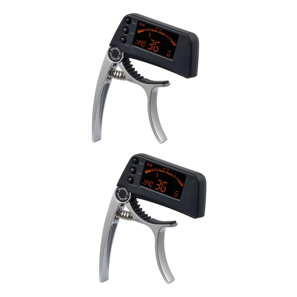 HEMOTON Accordatore Per Chitarra 2 in 1 Digitale Lcd Per Chitarra Acustica/elettrica Ukulele Banjo Con Clip E Display Luminoso