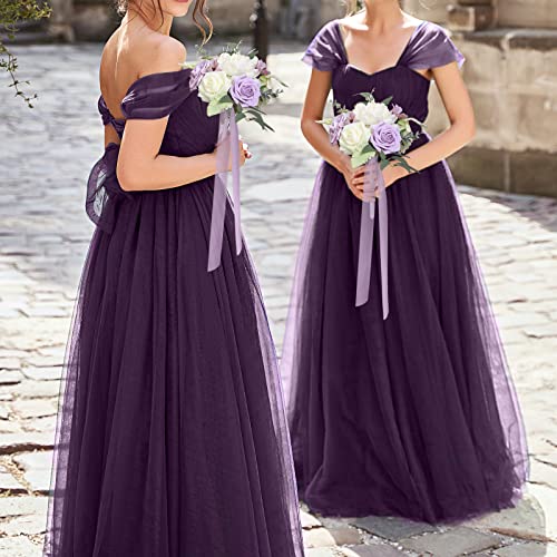 Aivanart Lavender Purple Artificial Flowers Bouquet Set Of 4 Bridesmaid Bouquets For Wedding Rustic Small Floral Centerpieces For Wedding Decorations Proposal Party Anniversary #TOP1