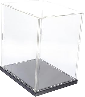 ibasenice Caixa Modelo De Mão Caixa De Exposição Recipiente De Brinquedo Brinquedo Boneca Bebê Caixa De Armazenamento De Mesa Organizador De Acrílico Caixas De Exibição De Acrílico