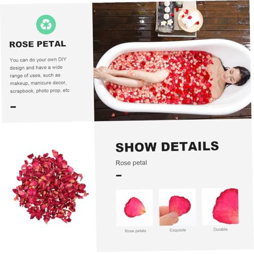 Pétalos de rosa secos para manualidades 250g miniatura 5