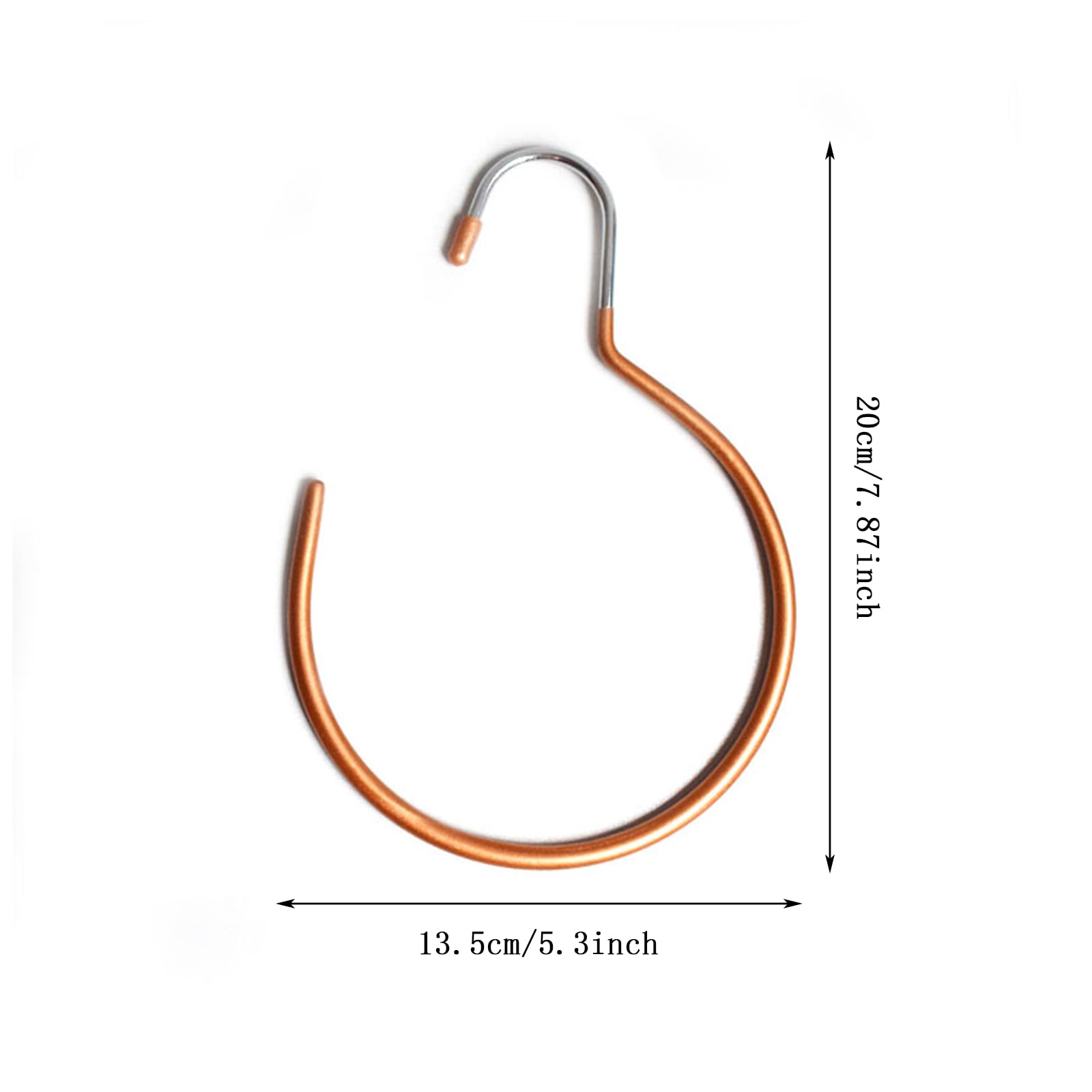 Gancio Per Sciarpa E Cravatta - Organizzatore Armadio Antiscivolo, 3 Pezzi - Foto 11