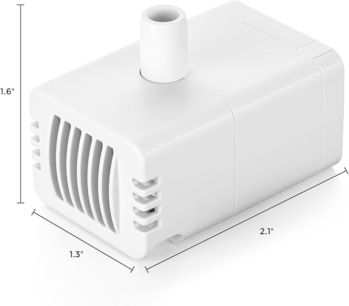 Bomba de agua de repuesto para fuente para gatos Neareal 3.2L miniatura 2