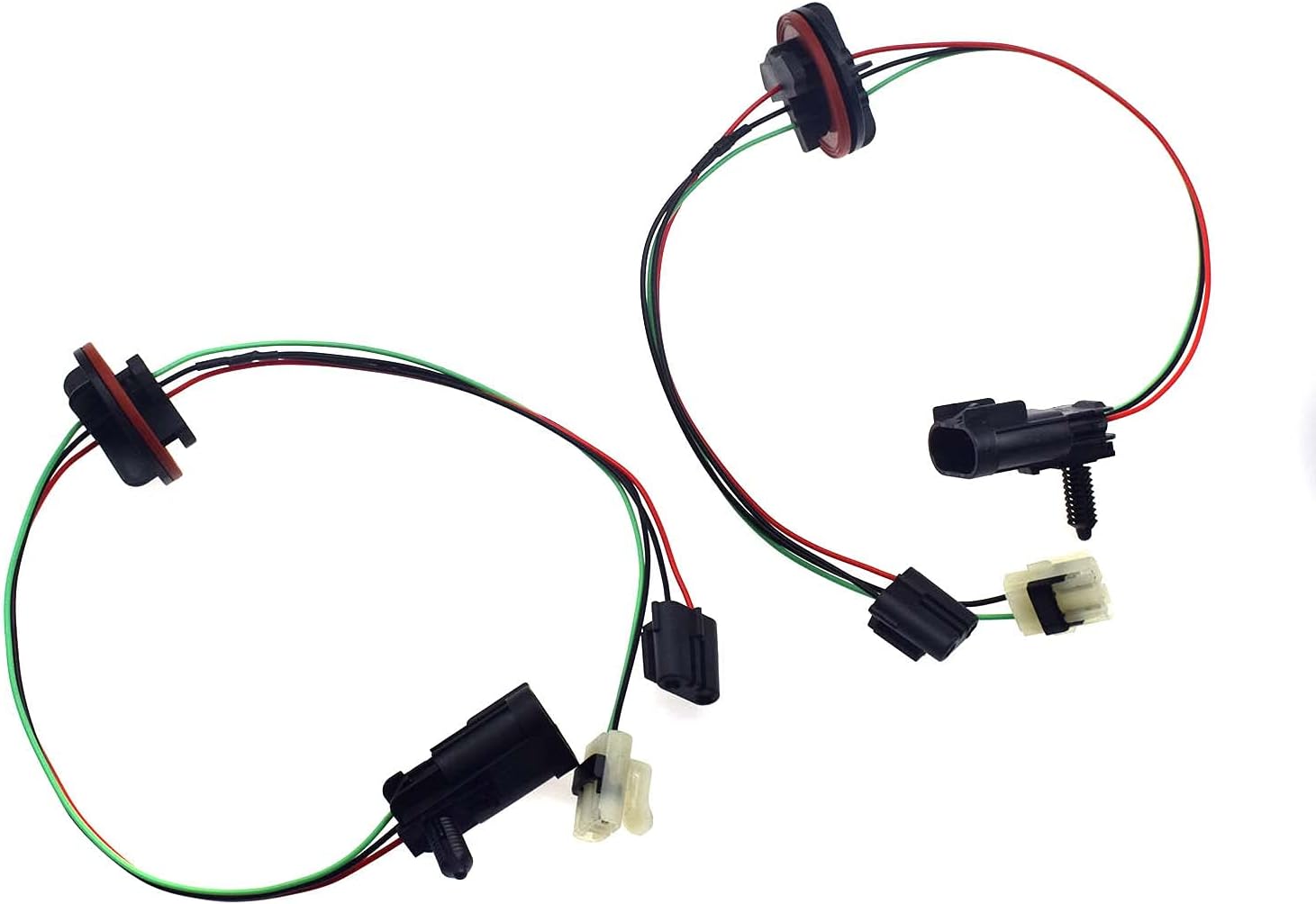 2PCS Quad Halogen Headlight Lamp Wiring Harness 68193062AB for Dodge Ram 1500