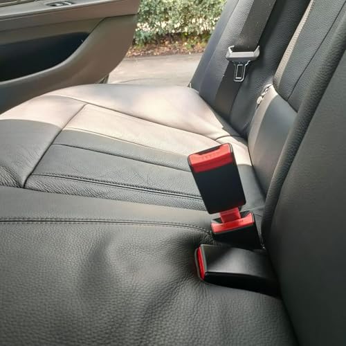 2Stück Autozubehör, Autozubehör Innenraum,Kompatibel mit 95% aller, AutosLimousine, SUV, MPV(Schwarz) (Rot und Schwarz)