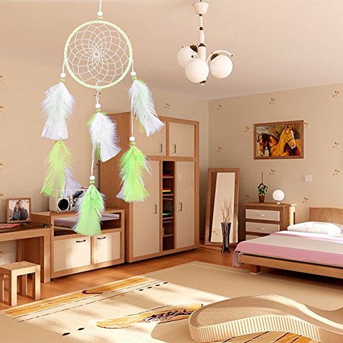 Anello di metallo, per acchiappasogni in macramè