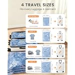 RJN Vacuum Storage Bags with Rechargeable Cordless Air Pump, 20 Combo - Image 4