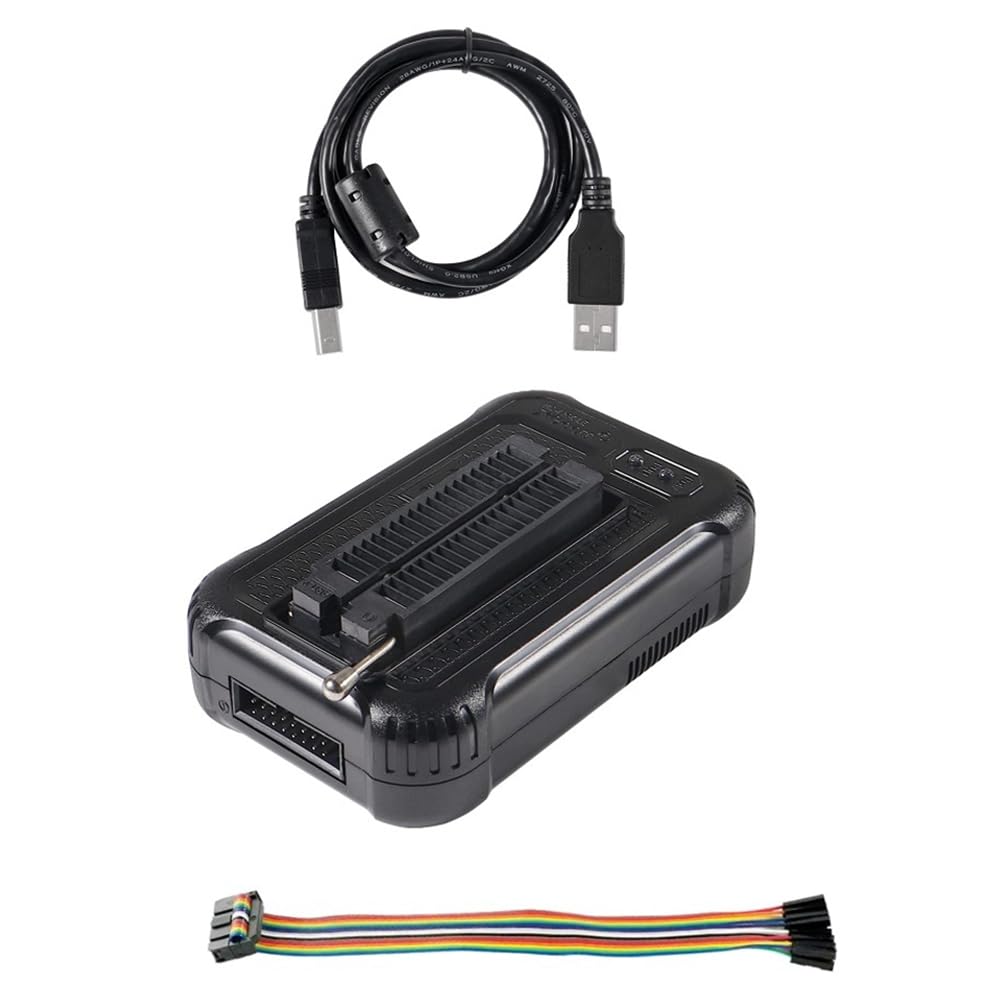 Programmateur T48 TL866-3G + Câble ISP Prenant en Charge Plus de 31 000 Circuits Intégrés pour SPI/Nor/NAND Flash/EMMC BGA153/162/169/100/221 TSOP/SOP/PLCC