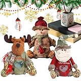 Bolsas de regalo de Navidad | Bolsas grandes para dulces con forma de Papá Noel | Decorativas para cocina, habitación de niños, adultos, fiestas familiares