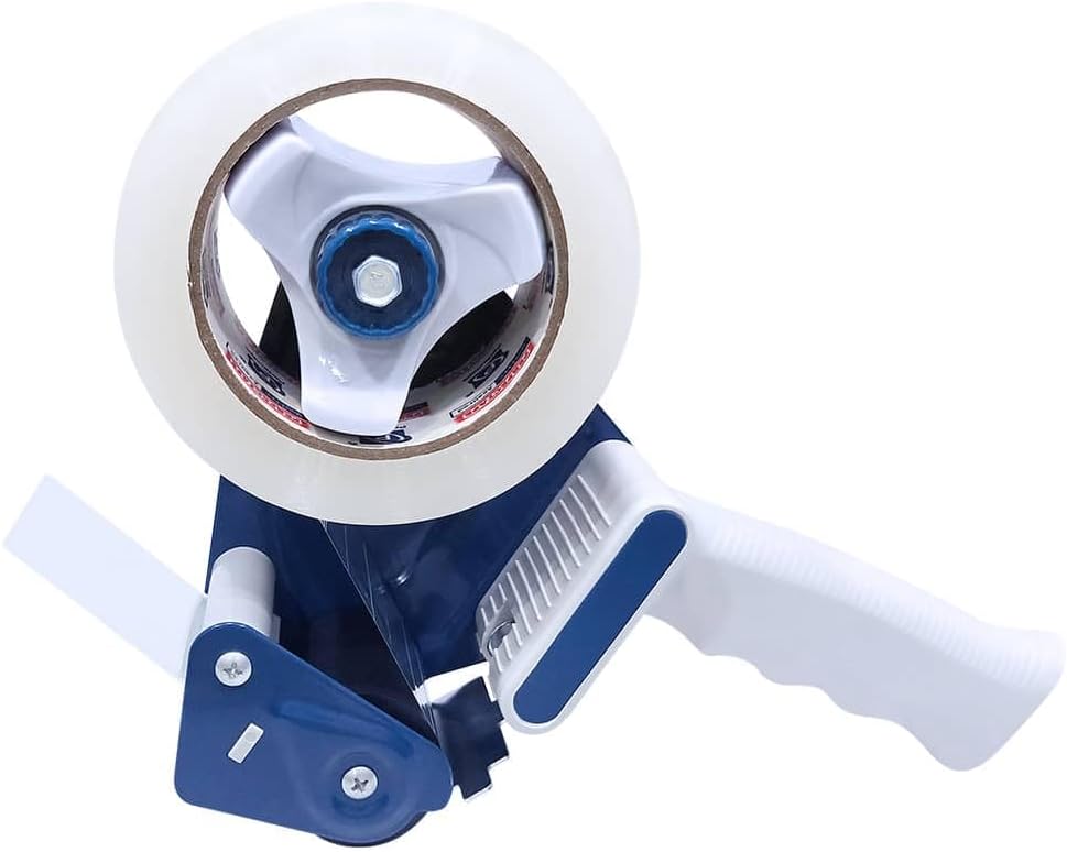PERFECTAPE 3 in Wide Heavy Duty Tape Gun, 4-Pack, Used for 3" Heavy Duty Packing Tape, Comfortable Handle, Sharp Blade for Packaging, Shipping and Moving