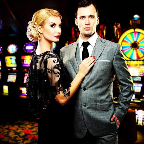 Specell 1920s Shawl Wraps Wedding Bridal Wrap Sequin Beaded Shawl For Evening Dresses Wedding Gatsby Party Harlem Night4