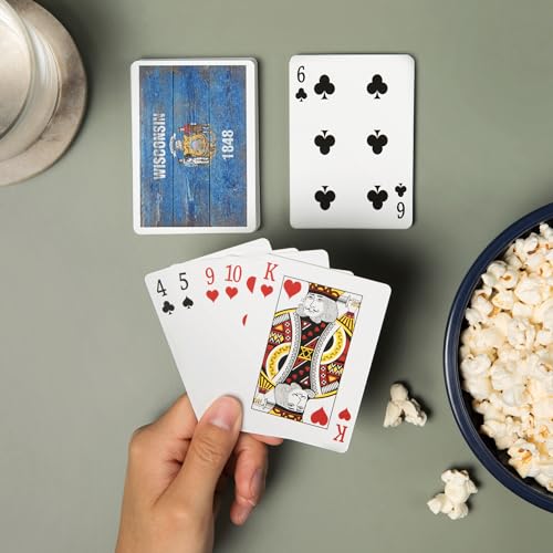 Baraja de Póker Wisconsin Rustic, 52 Cartas miniatura 2