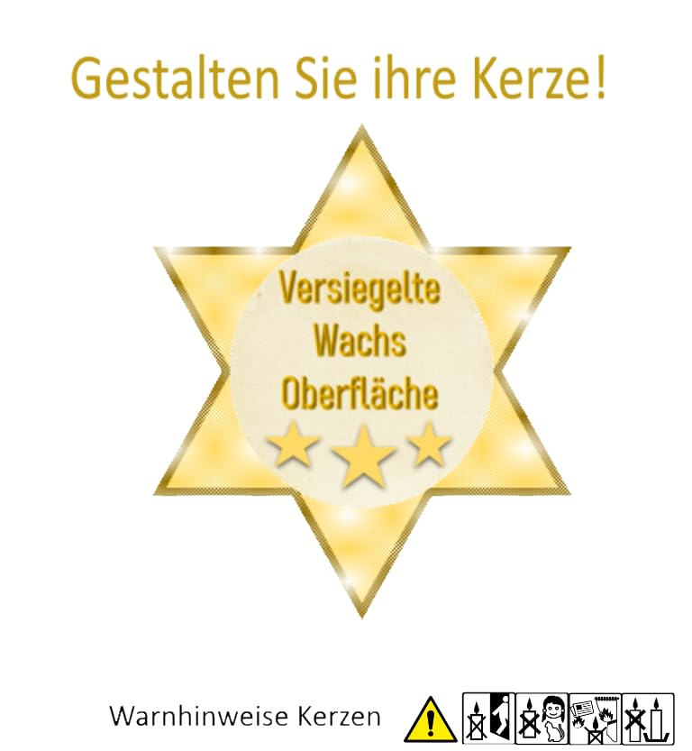 Hochzeitskerze "Eukalyptus wild". - Hochzeitskerze mit echten Holz und versiegelte Wachsoberfläche. (Teelicht, D/H = 8 x 25 cm)