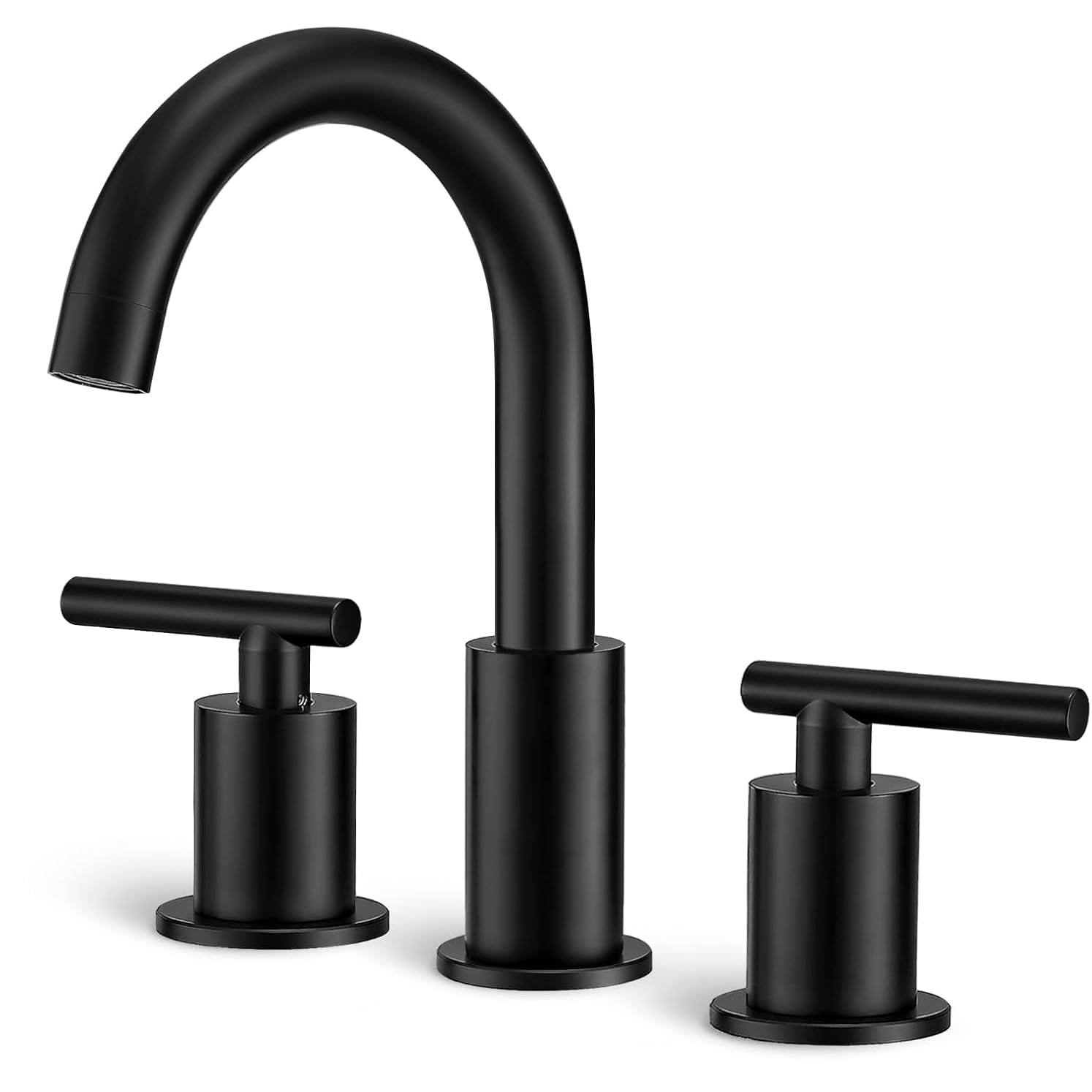 Robinet de salle de bain 3 trous anti-trace pour remplacer un mitigeur usé