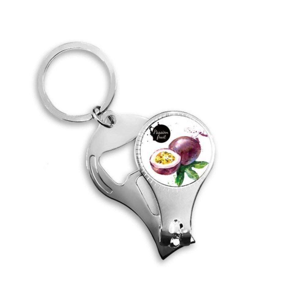 Porte-clé multi-fonction avec Ouvre-bouteille et Coupe-ongles en Métal抗 Égratignures