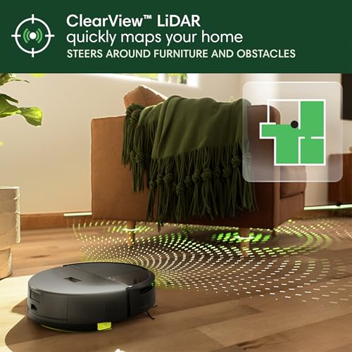Image of iRobot Roomba 2020 DustCompactor Combo Robot Vacuum & Mop - Compacts Dirt Inside, No Emptying for Up to 60 Days, Space Saving, Power‑Lifting Suction, LiDAR Smart Mapping, Vac or Mop