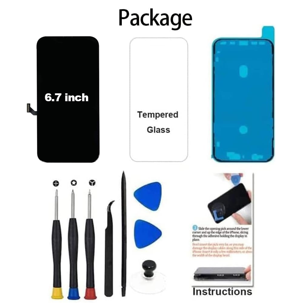 新品交換品 iPhone15 Plus Amazon.com: 15 Plus Back Glass Replacement with Plate & Flex Cable
