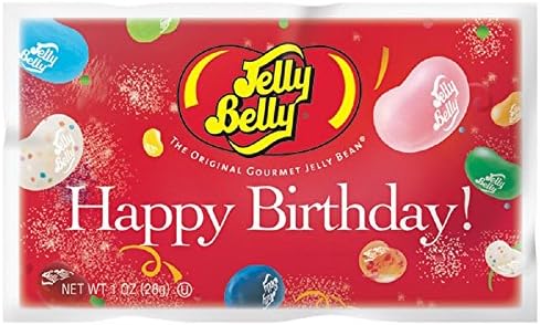Jelly Belly Happy Birthday Assorted Flavor Jelly Beans - 1-oz. Bag