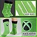 Xbox Slipper Socks for Boys, Teens Fuzzy Non Slip Lounge Wear Gamer Warm Socks with Grip Pads Soft Knit Fleece Lined Cozy Footwear Gifts for Boys