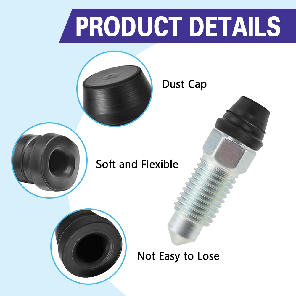 Amazon.com: WINUERK 18PCS Car Brake Bleeder Screw Caps